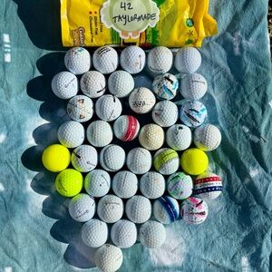 Lot of 4️⃣2️⃣ TaylorMade Used Golf Balls ⛳️